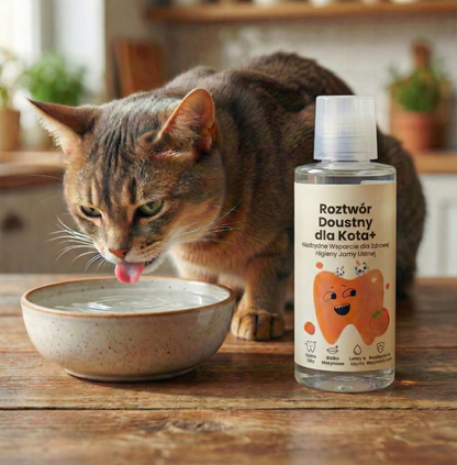 Roztwór Doustny dla Kota+ - Nr 1 polecany przez weterynarzy