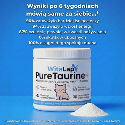 PureTaurine+ - Nr 1 polecany przez weterynarzy